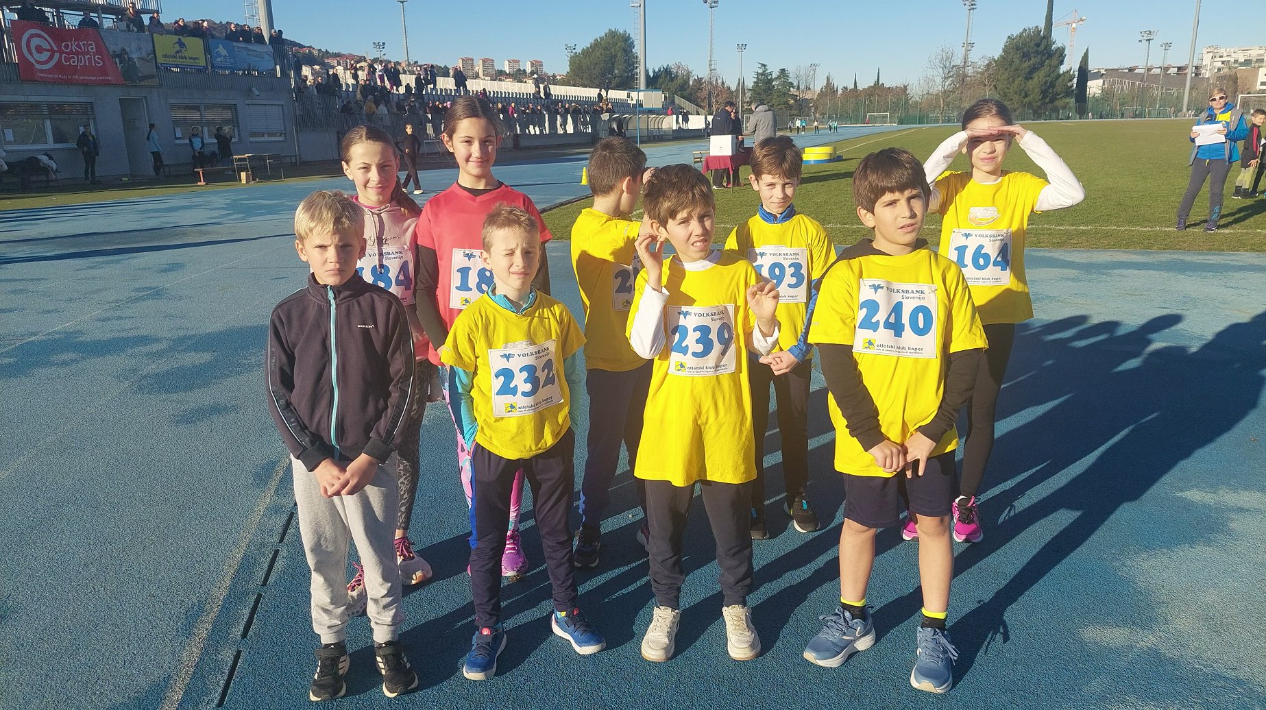 Lepi uspehi naših najmlajših na tradicionalnem Koprskem novoletnem teku